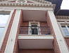 Частный дом М.О. ограждение маршевой лестницы,входная группа,балконы